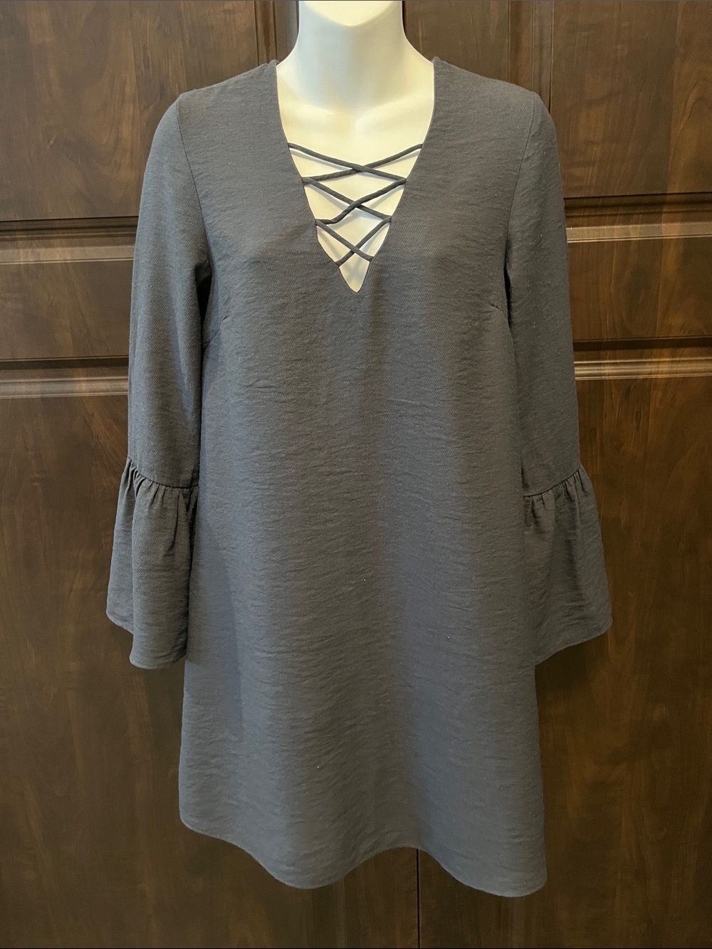 H&M Lightweight Textured Cotton Dress